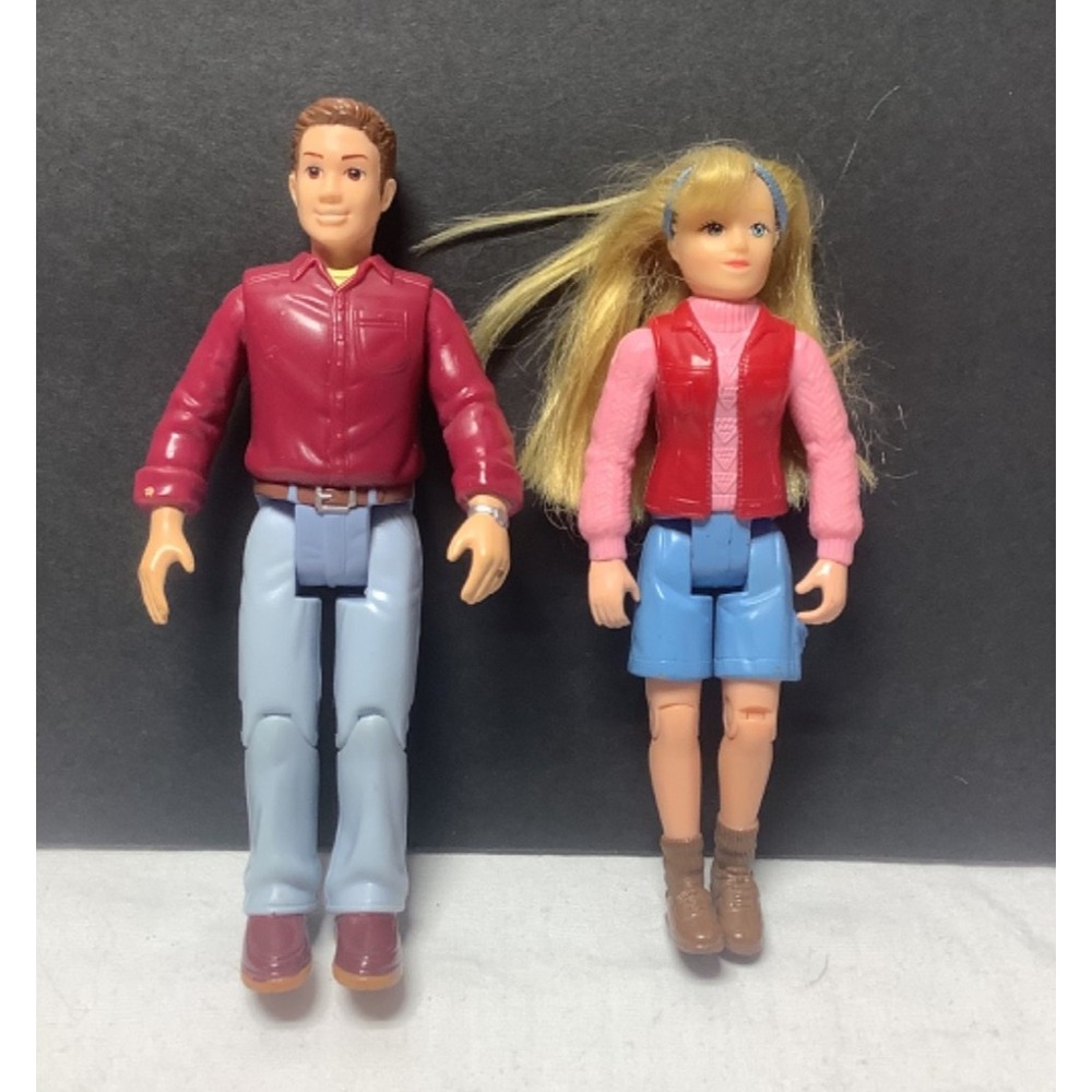 Fisher Price Loving Family Dollhouse Mom & Dad 2004 2006